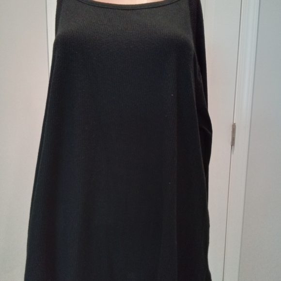 New Directions Sz XL Zebra Print Sleeveless Top w/Black Mossimo Thermal Top XL - Picture 13 of 16